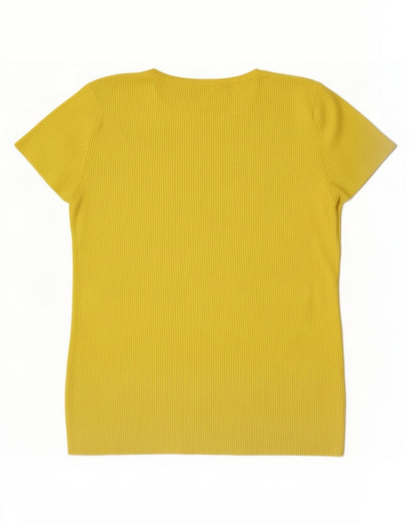 Женская футболка Zara Top UK 12 Medium Green из вискозы