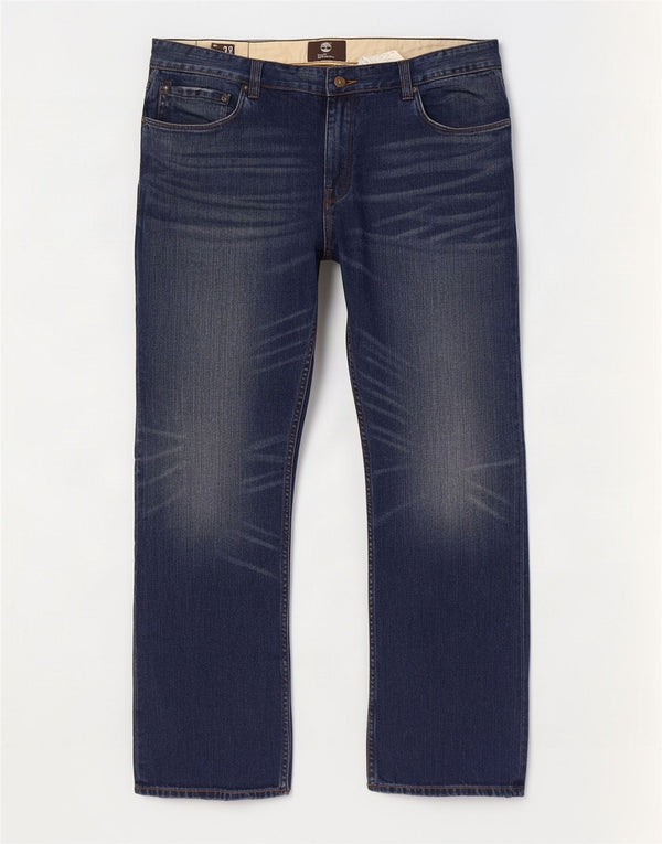 Мужские прямые джинсы Timberland Earthkeepers W38 L33, синий хлопок
