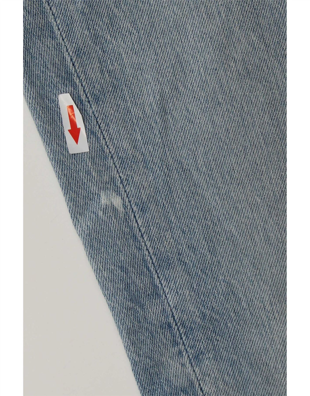 Мужские потертые узкие джинсы Levi's W36 L34, синий хлопок