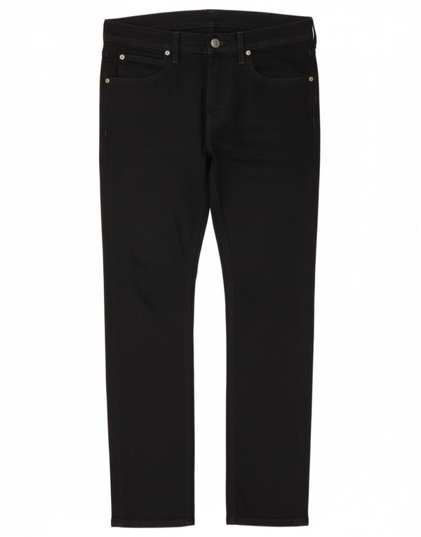 Мужские джинсы Lee Luke Slim W30 L30, черный хлопок