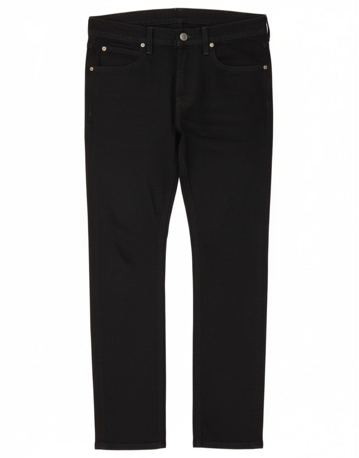 Мужские джинсы Lee Luke Slim W30 L30, черный хлопок