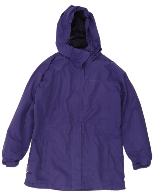 Женский плащ с капюшоном Mountain Warehouse UK 14, большой фиолетовый полиэстер