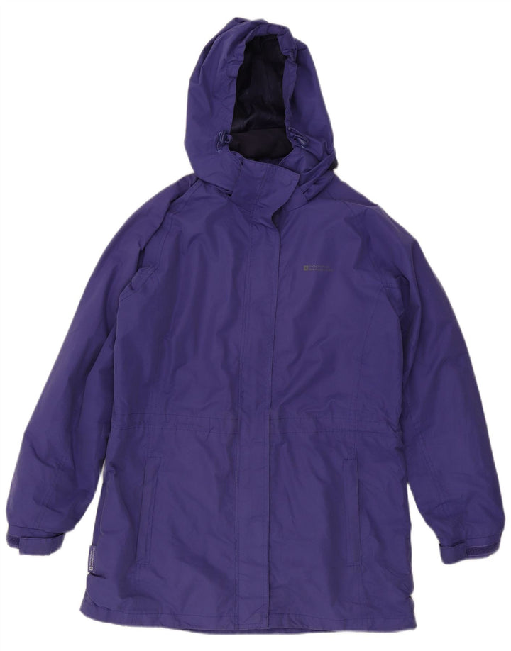 Женский плащ с капюшоном Mountain Warehouse UK 14, большой фиолетовый полиэстер
