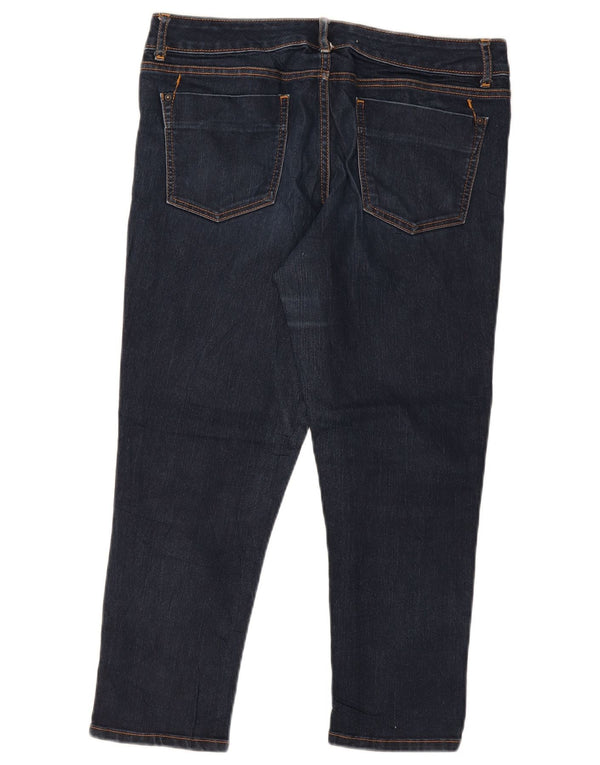 Женские укороченные джинсы скинни Mossimo US 8, средние W32 L25, темно-синие, хлопок