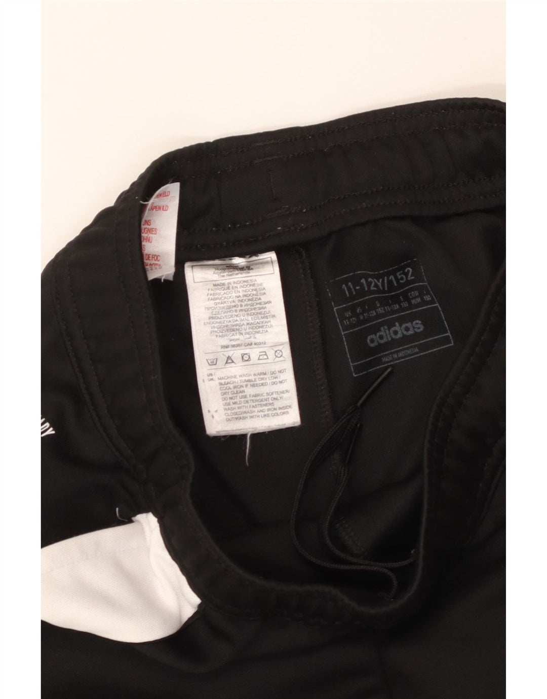 Спортивные брюки ADIDAS Aeroready для мальчиков 11–12 лет, черные с цветными блоками