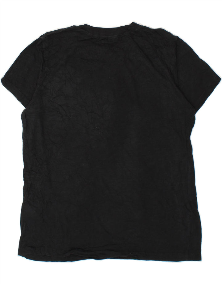 NIKE Womens Graphic T-Shirt Top UK 14 Medium Black Cotton Vintage Nike and Second-Hand Nike from Messina Hembry 