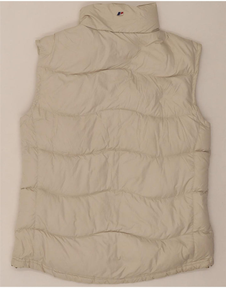 BERGHAUS Womens Padded Gilet UK 16 Large Beige Polyester Vintage Berghaus and Second-Hand Berghaus from Messina Hembry 