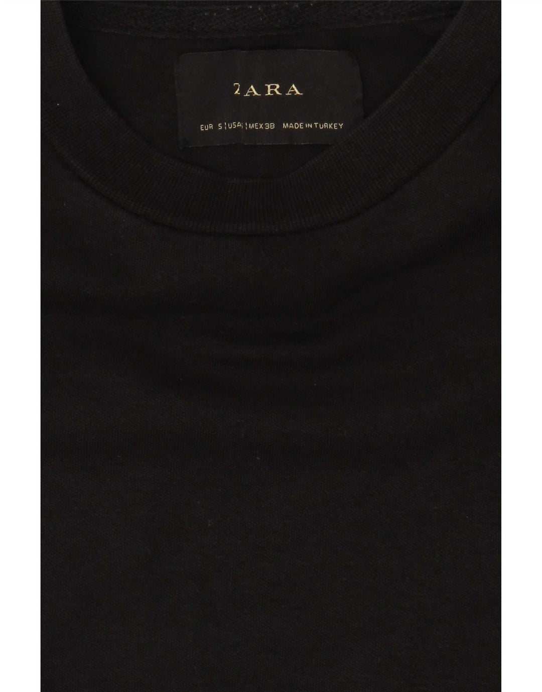 Мужской свитер Zara, маленький черный