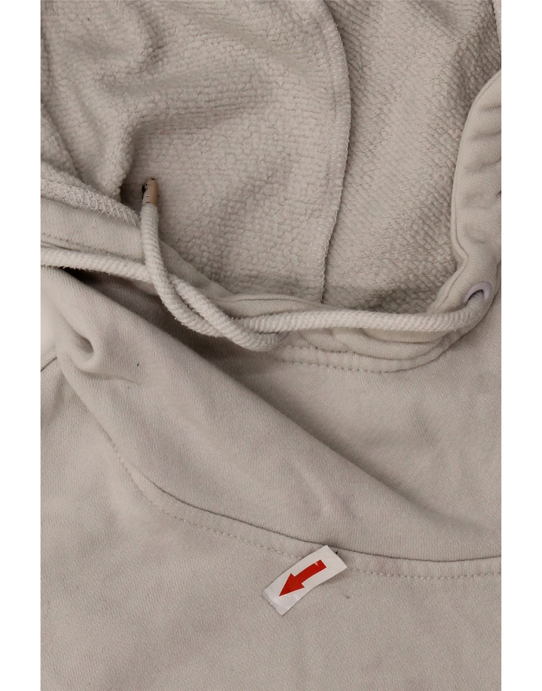 Женский укороченный худи с рисунком NIKE UK 14, хлопковый средний серый цвет