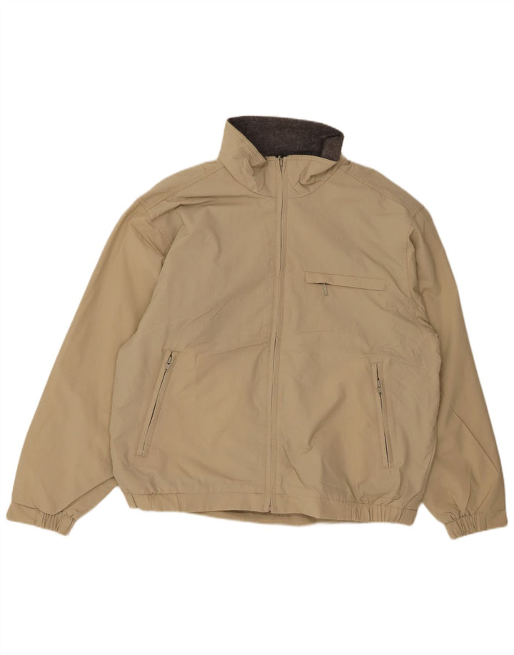 Мужская ветровка EDDIE BAUER UK 38, средний бежевый полиэстер