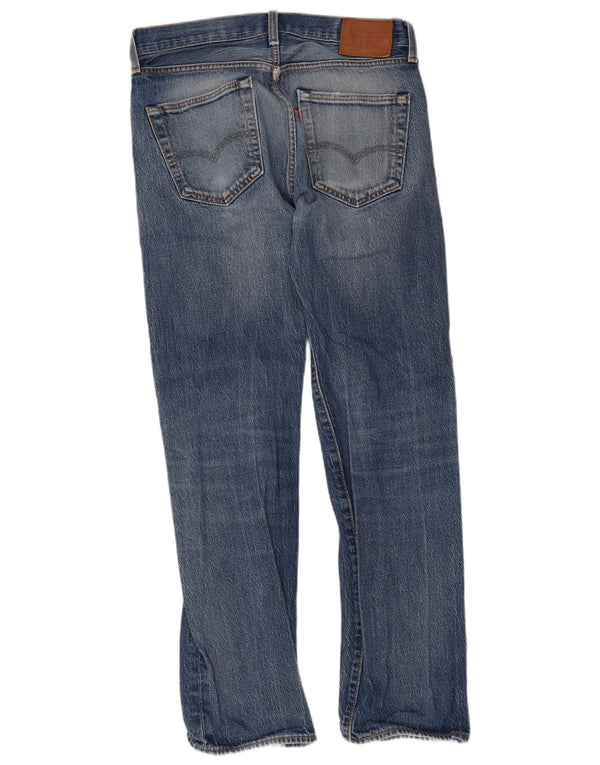 Мужские прямые джинсы Levi's 501 W31 L32 синие, хлопок