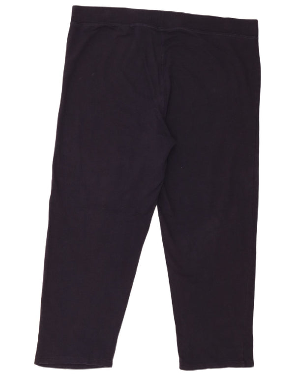 Женские леггинсы Marks & Spencer UK 22 3XL, темно-синие, хлопок