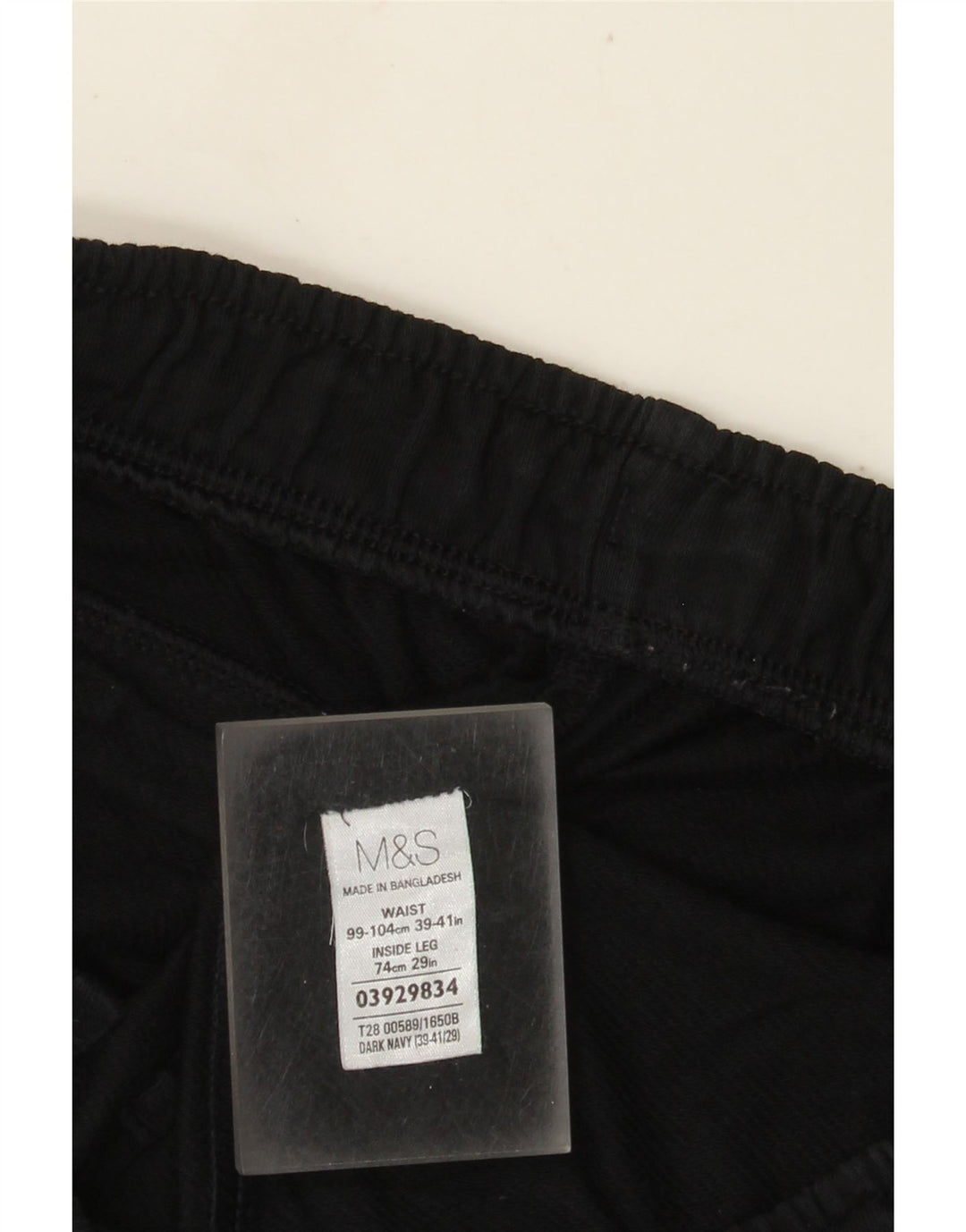 Мужские спортивные брюки Marks & Spencer XL, черный хлопок