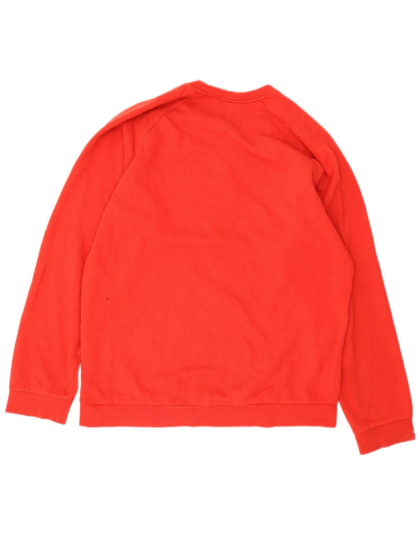 Мужской свитшот Adidas с рисунком XL, красный хлопок