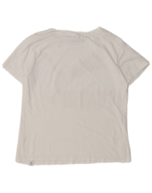 Женская футболка с рисунком PUMA Top UK 12, средний белый