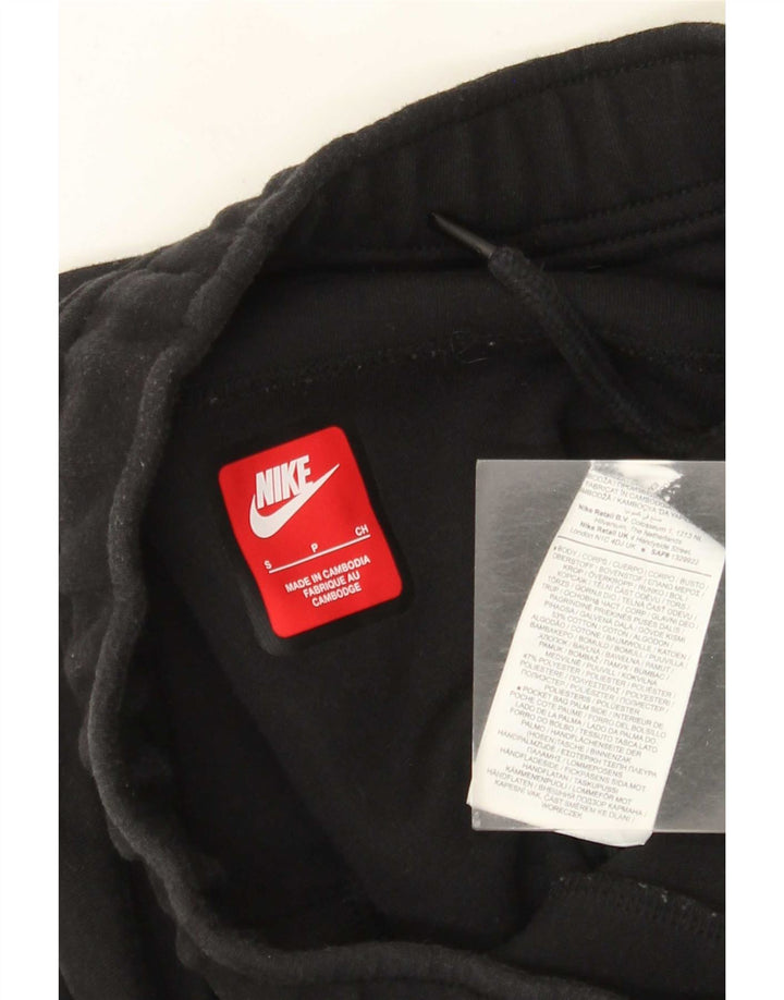 Мужские спортивные брюки Nike, маленькие черные, хлопковые