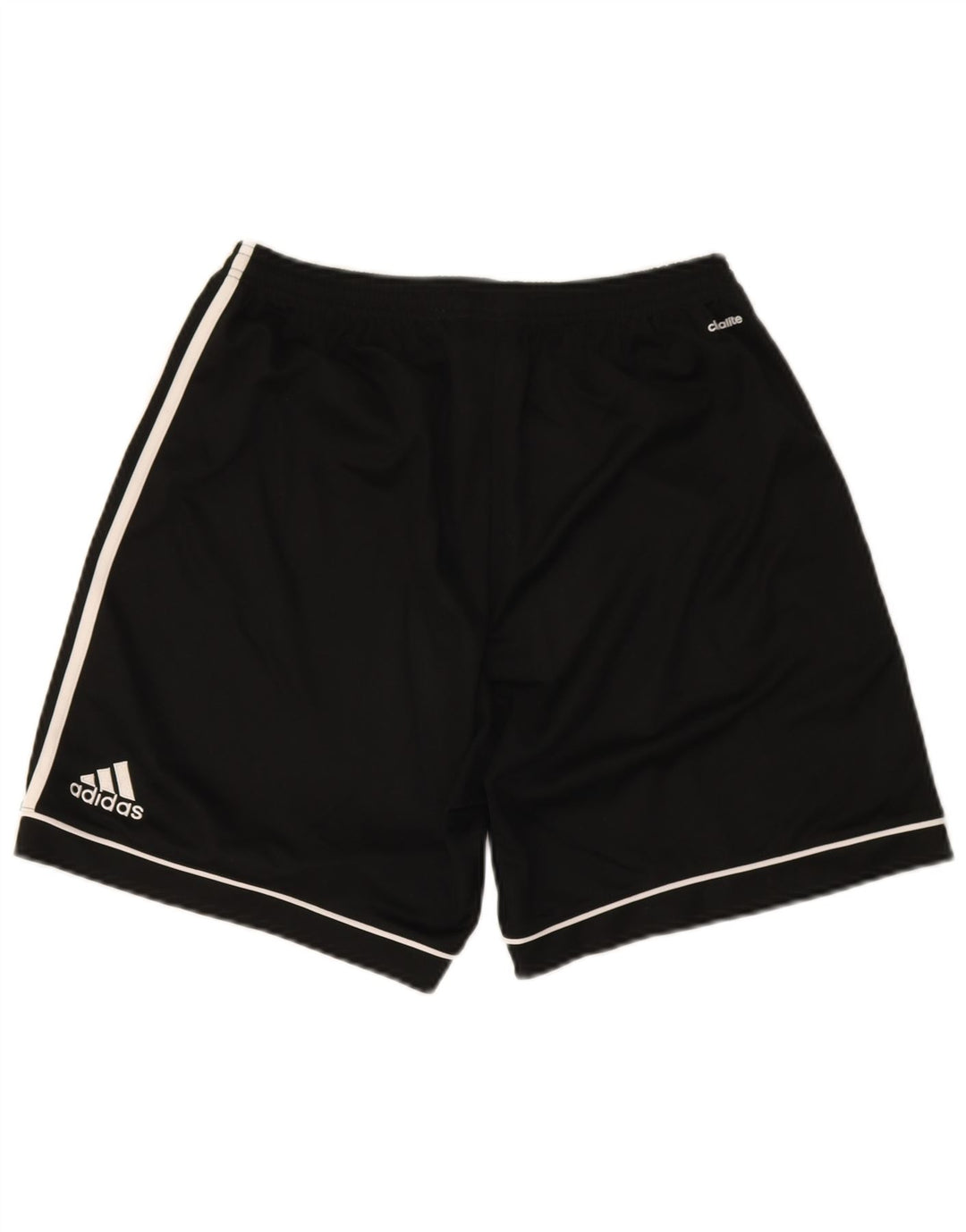 Мужские спортивные шорты Adidas Climalite, большие черные из полиэстера