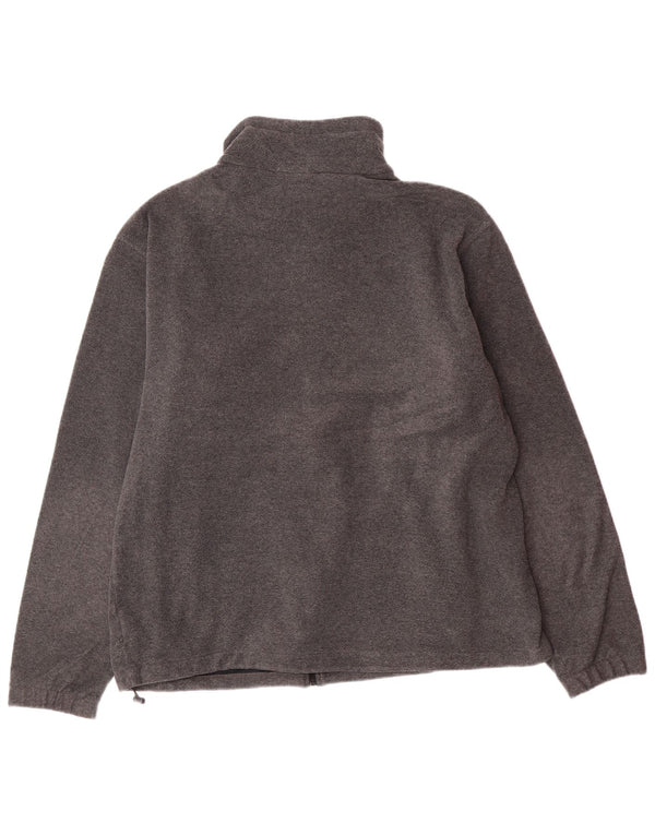 Мужская флисовая куртка COLUMBIA UK 40, большой серый полиэстер