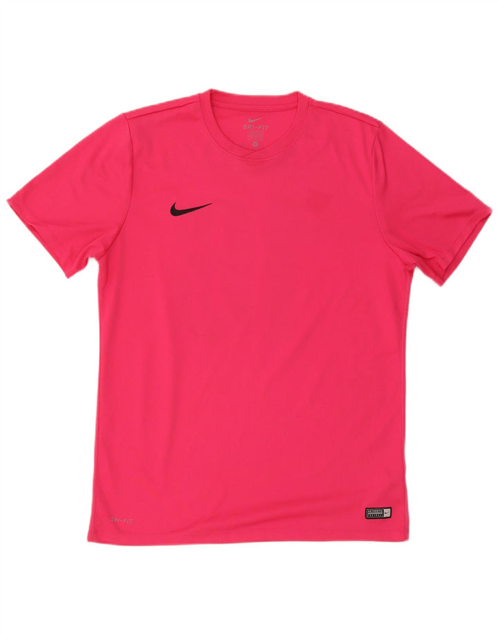 Мужская футболка Nike Dri Fit с графикой, топ XL, розовый полиэстер