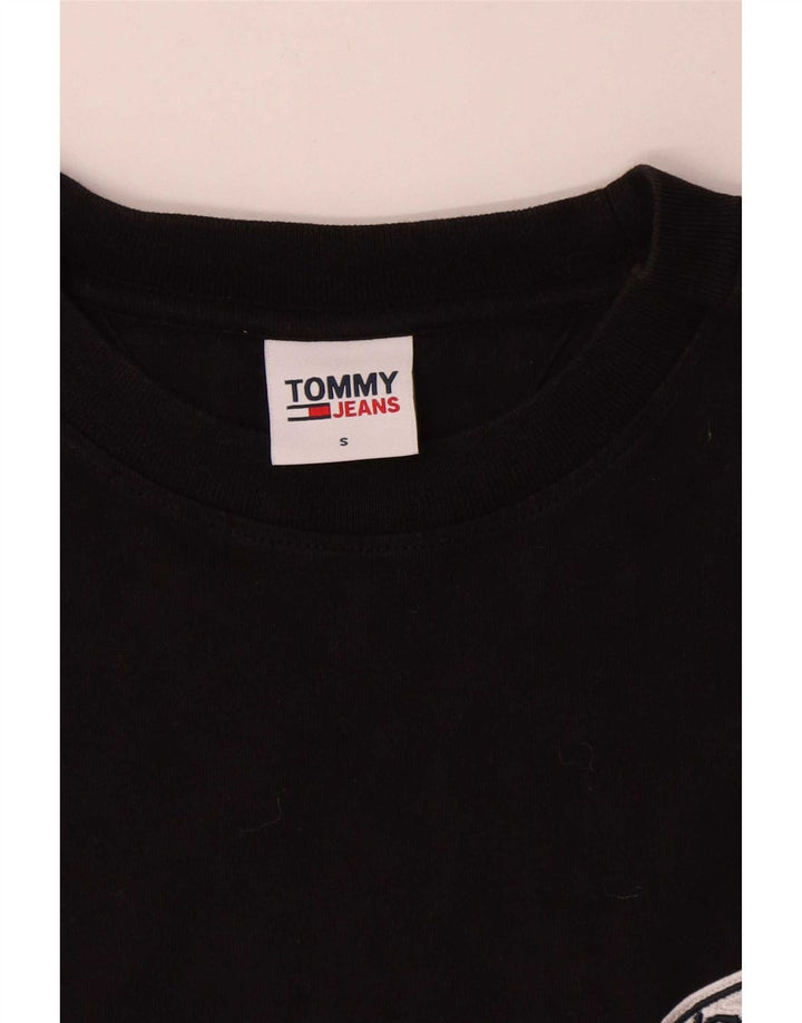 Мужская футболка Tommy Hilfiger, маленький черный хлопок