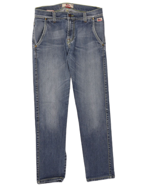 Мужские узкие джинсы Roy Rogers W32 L30 синие, хлопок