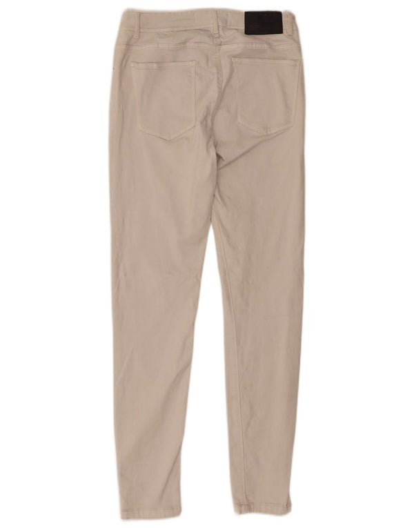 Женские джинсы скинни Zara EU 36 XS W26 L28 Бежевые, хлопок