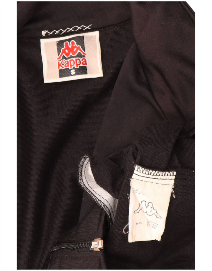 Мужской спортивный костюм Kappa с графическим рисунком, верхняя куртка, маленький черный полиэстер с цветными блоками