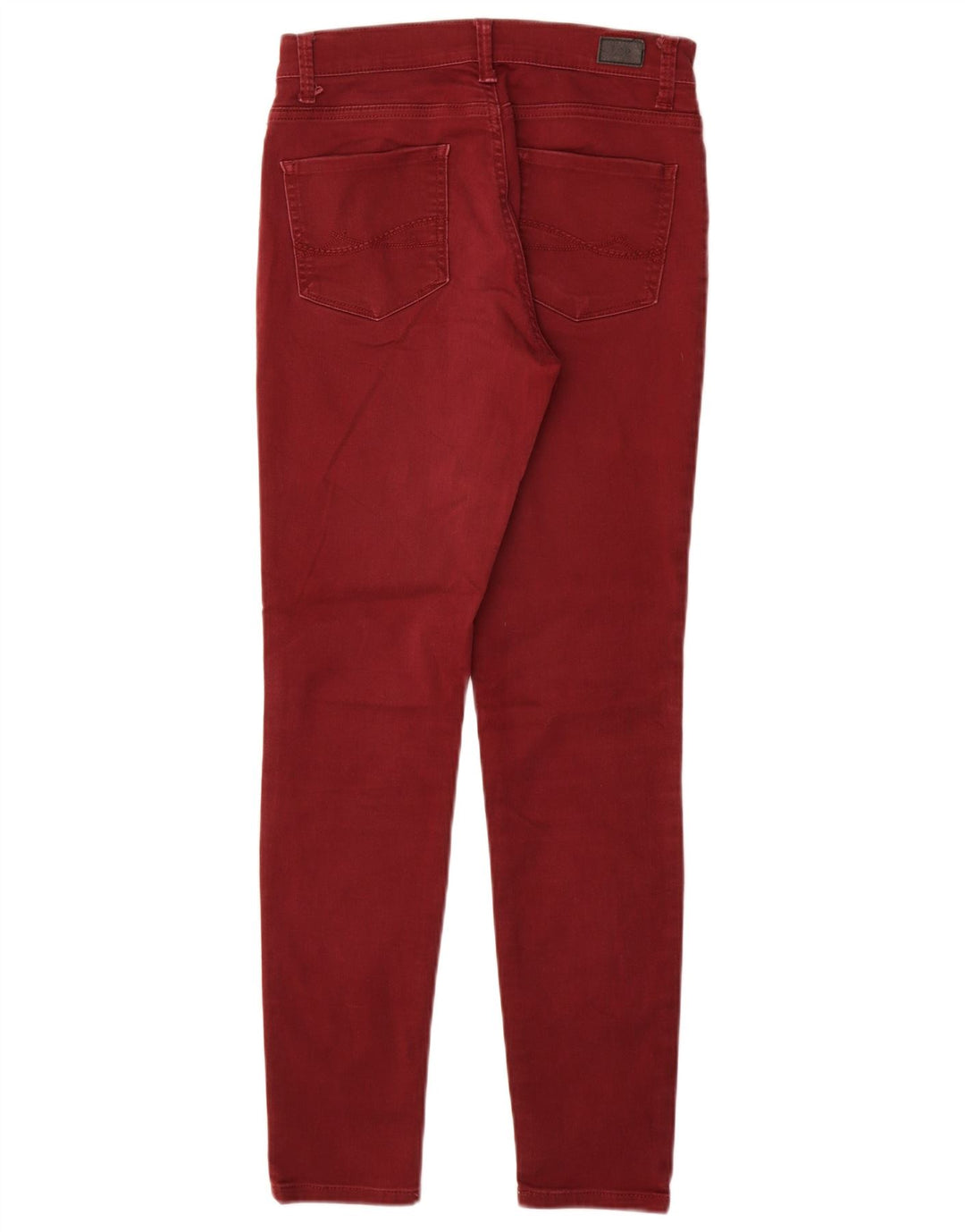 Женские повседневные узкие брюки LEE США 4, маленькие W26 L29, бордовый хлопок