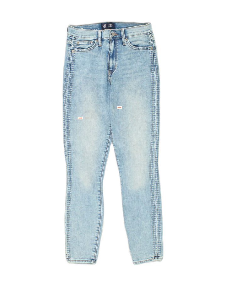 GAP Womens High Rise Jegging Jeans US 2 XS W26 L28 Blue Cotton | Vintage Gap | Thrift | Second-Hand Gap | Used Clothing | Messina Hembry 