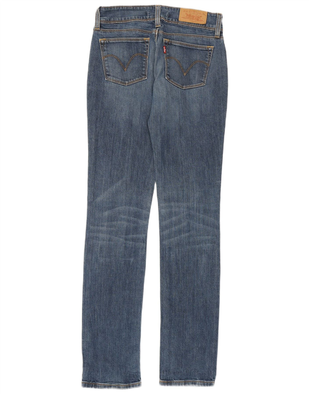 Женские узкие джинсы Levi's 571 W27 L34 синие, хлопок