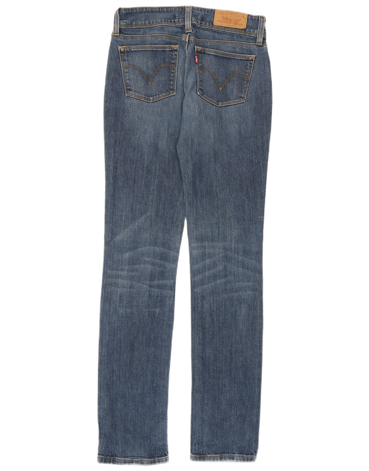Женские узкие джинсы Levi's 571 W27 L34 синие, хлопок