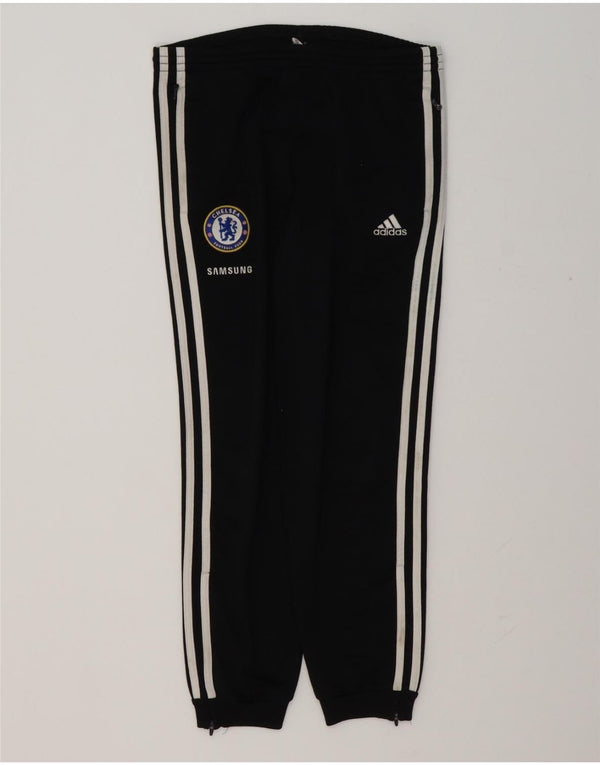 Спортивный костюм Chelsea FC ADIDAS для мальчиков, брюки для бега, 11–12 лет, черный