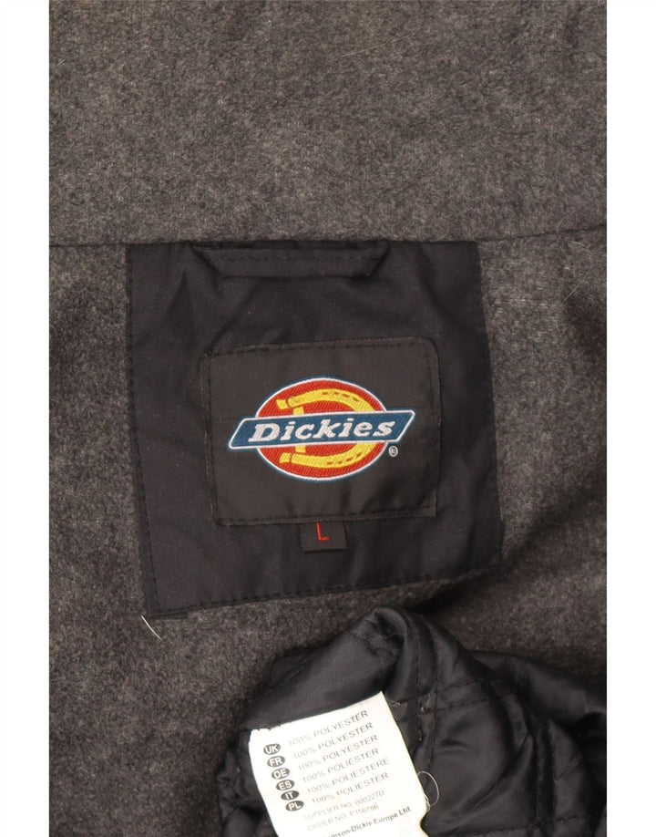 Мужская ветровка Dickies UK 40, большая черная полиэстеровая куртка