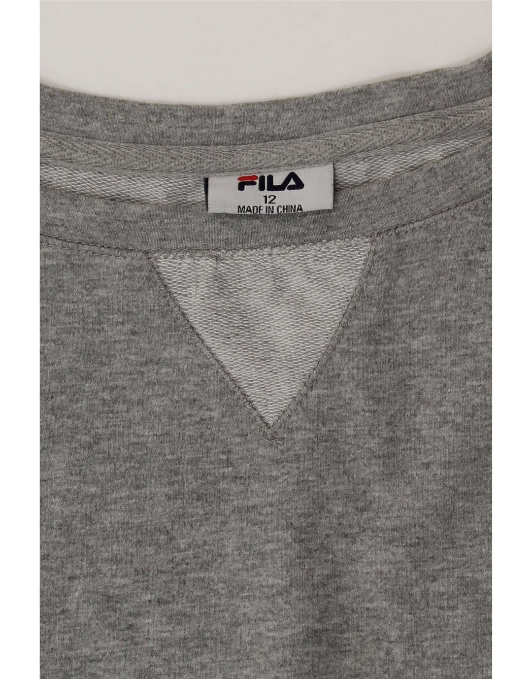 Женский свитер Fila UK 12 Medium Grey Colourblock