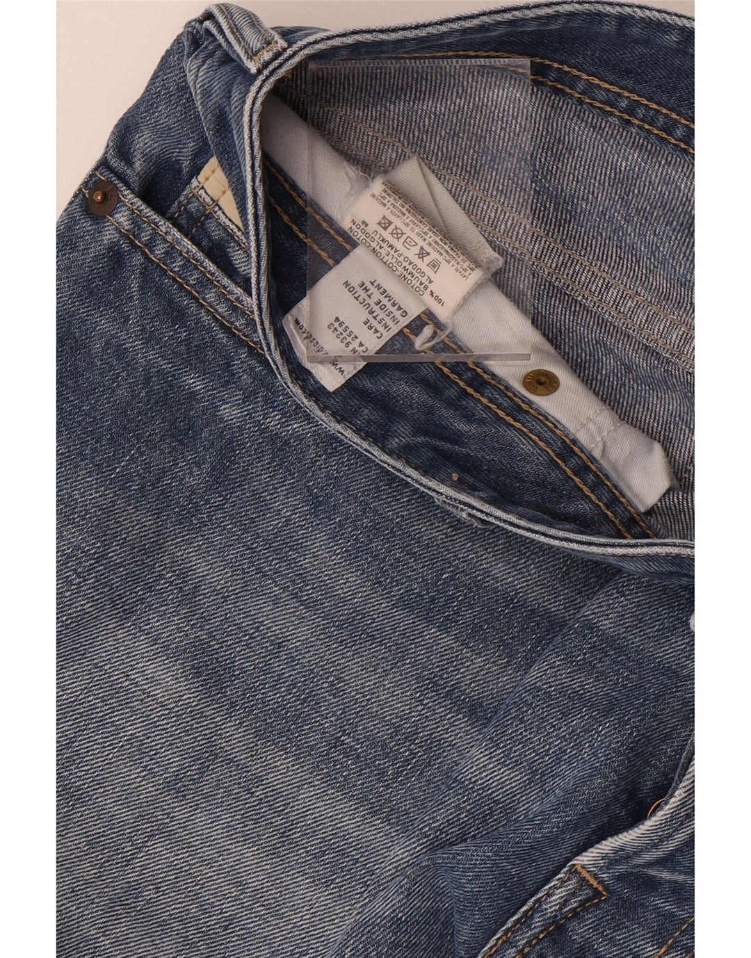 Мужские узкие джинсы Diesel W33 L28 синие