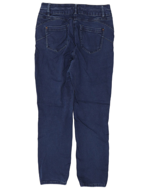 Женские прямые джинсы M&Co UK 12 Medium W32 L28 Темно-синие, хлопок
