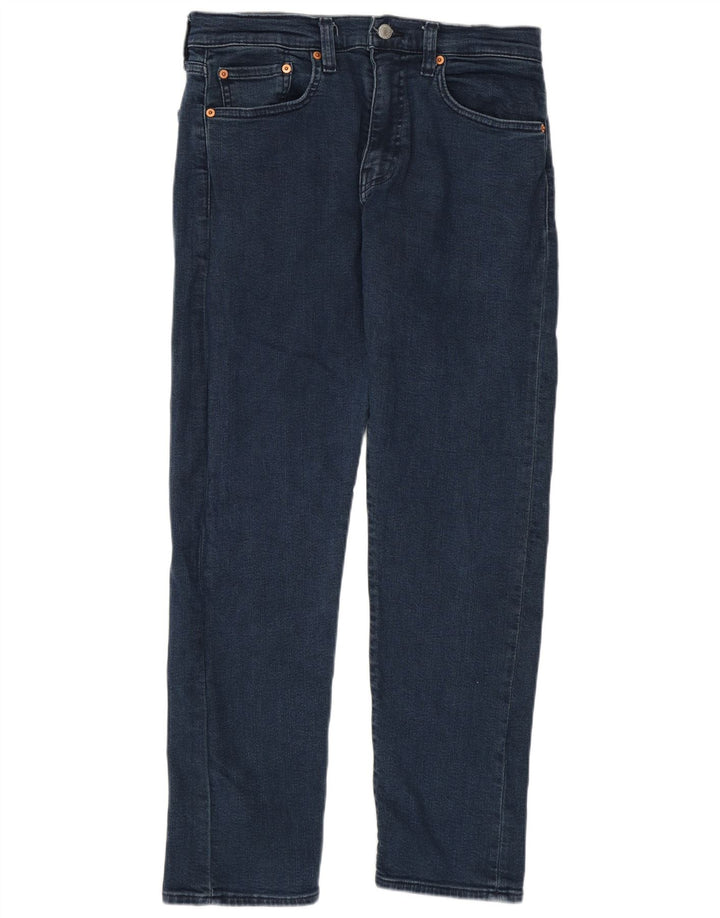 Мужские зауженные джинсы Levi's 502 W32 L30 синие, хлопок