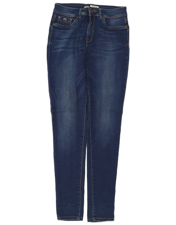 Женские джинсы скинни Superdry Sophia W30 L32, синий хлопок