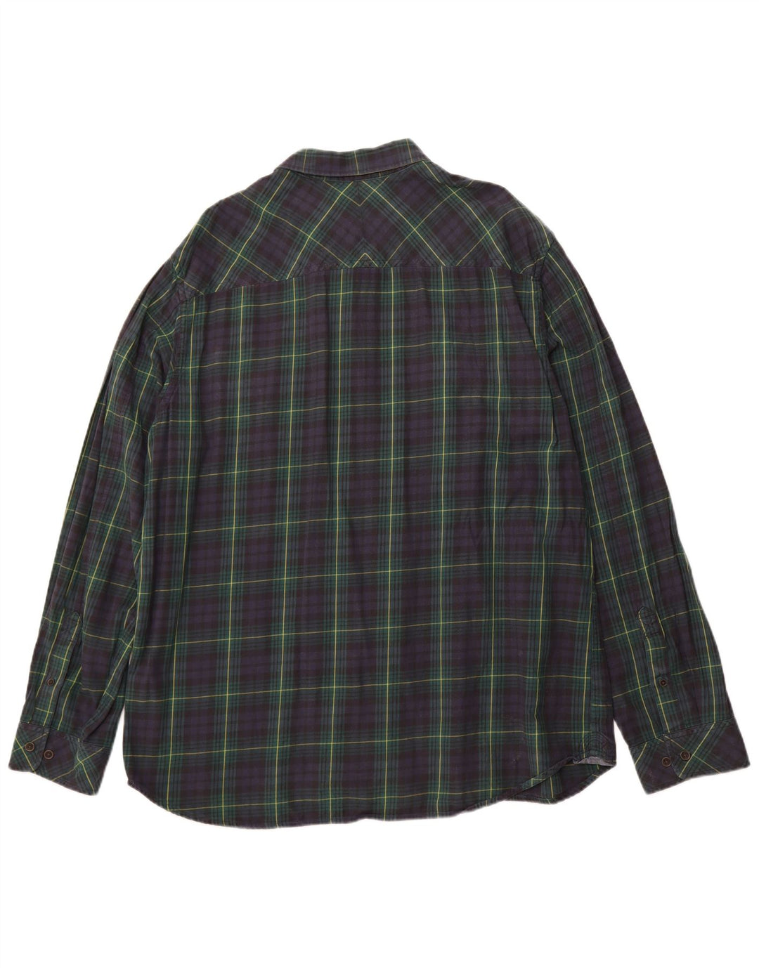 TIMBERLAND Мужская фланелевая рубашка Earthkeepers Slim Fit 3XL Темно-синяя клетка