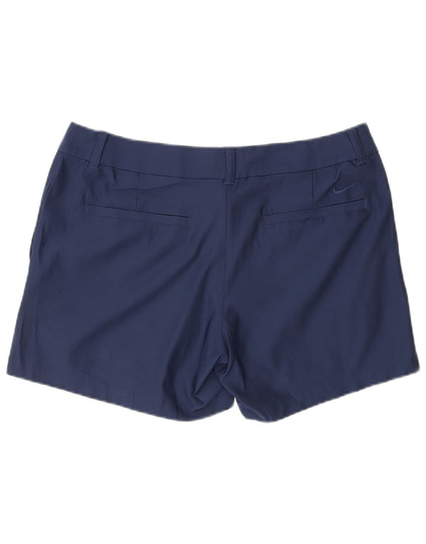 Женские шорты-чиносы для гольфа Nike Dri Fit UK 12, средние W30, темно-синие, спортивные