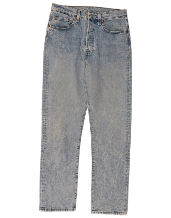 Мужские прямые джинсы LEVI'S W27 L28 синие, хлопок