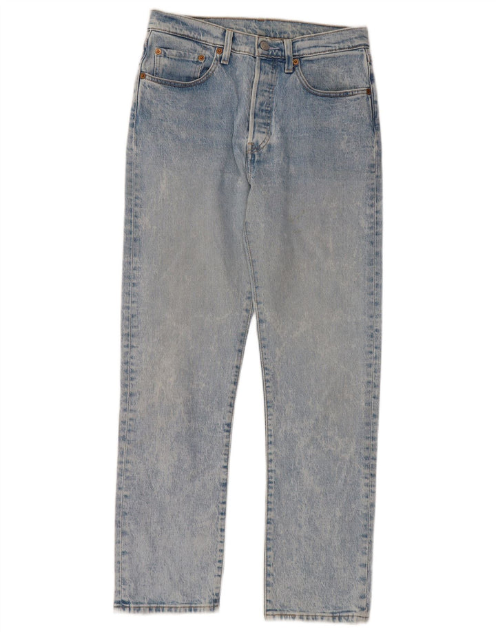 Мужские прямые джинсы LEVI'S W27 L28 синие, хлопок