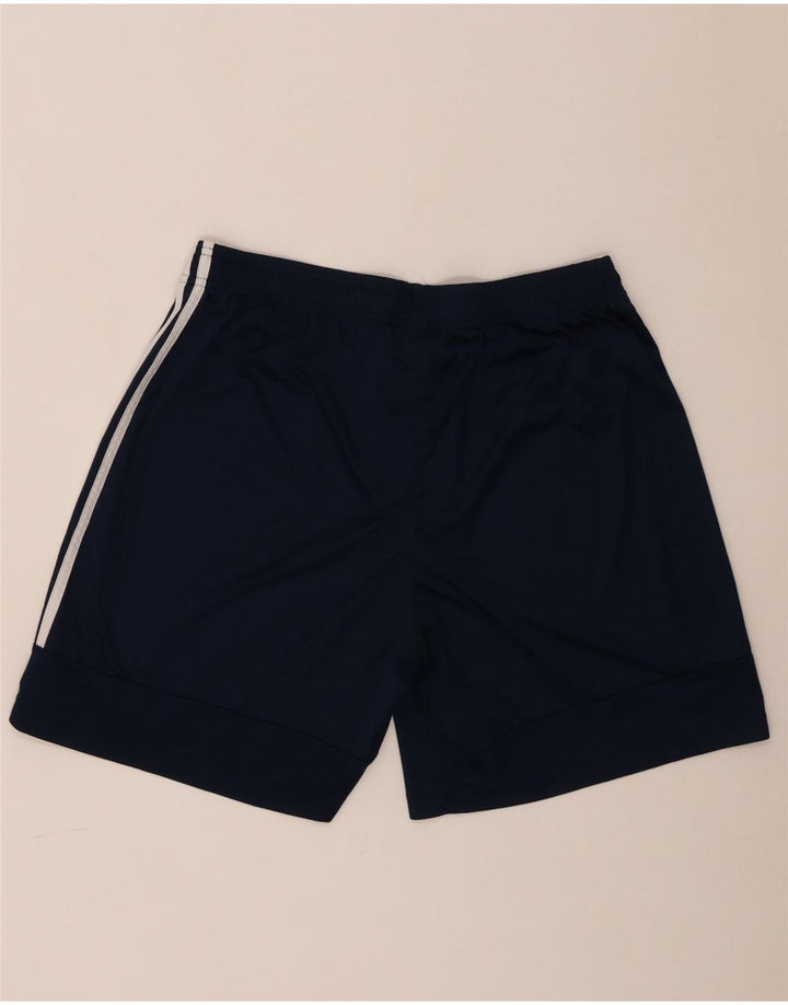 Мужские спортивные шорты Adidas 2XL темно-синие из полиэстера