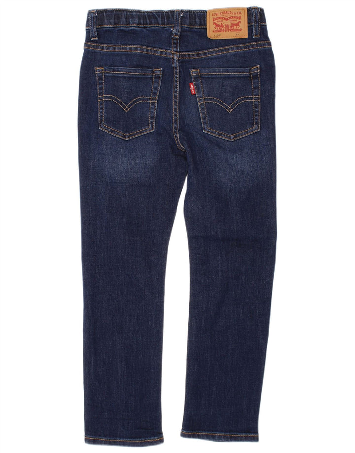 Джинсы скинни LEVI'S Boys 510 5-6 лет W24 L20 Темно-синие, хлопок