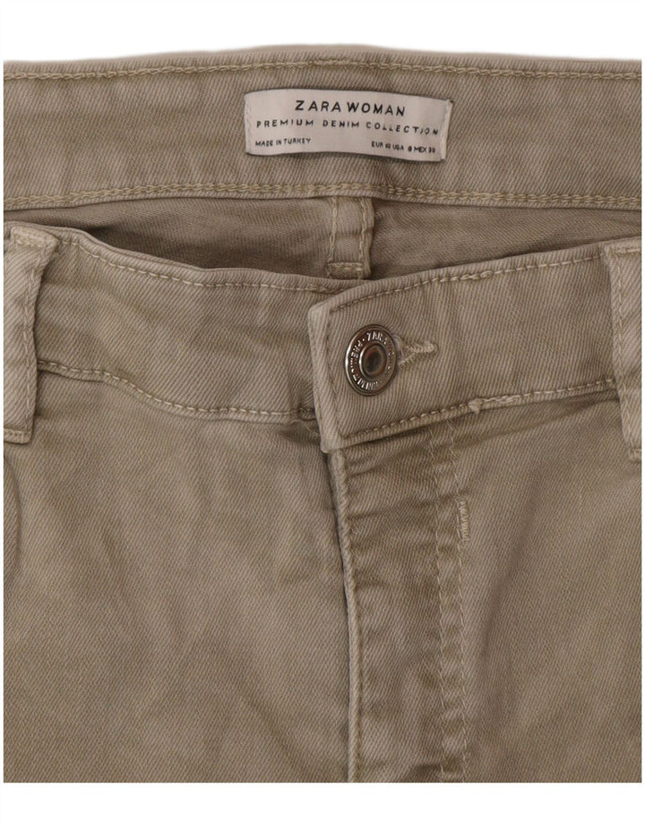 Женские узкие джинсы Zara EU 40 Medium W30 L26 Серые
