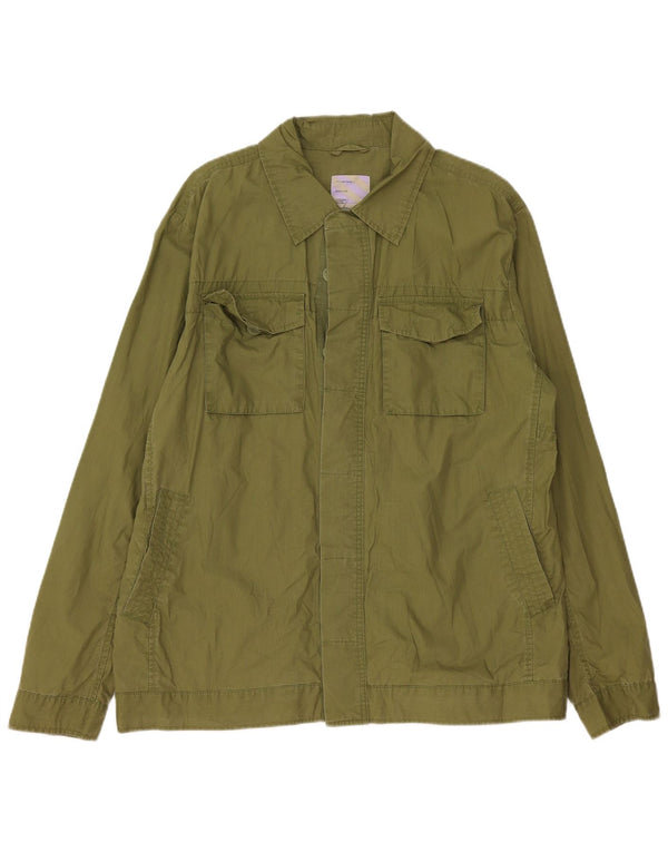Мужская куртка Fat Face UK 42 XL, зеленый хлопок