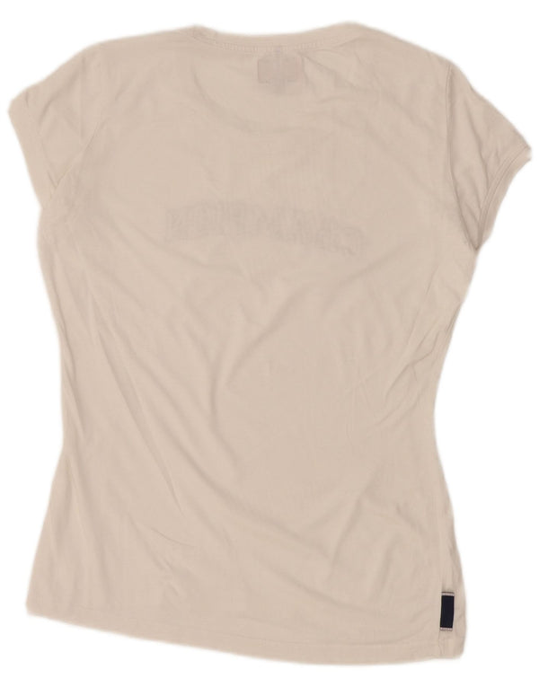 Женская футболка с рисунком Champion UK 12, средний белый цвет