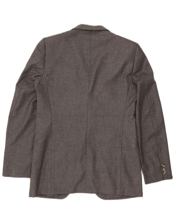 Мужской пиджак Cerruti 1881 на двух пуговицах UK 42 XL, серая шерсть