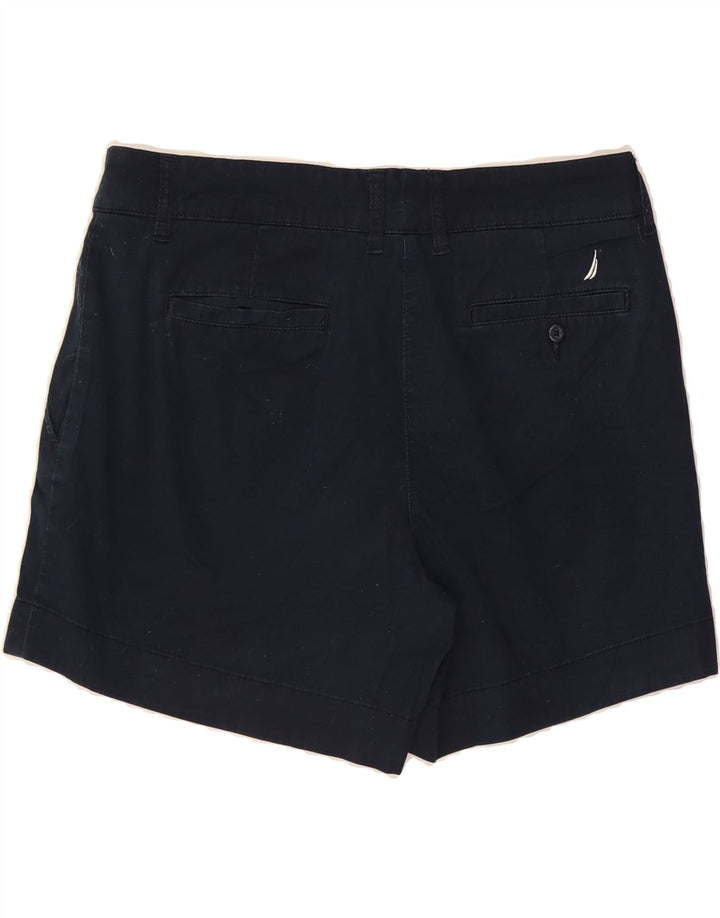 NAUTICA Womens Chino Shorts US 8 Medium W32  Navy Blue Cotton Vintage Nautica and Second-Hand Nautica from Messina Hembry 