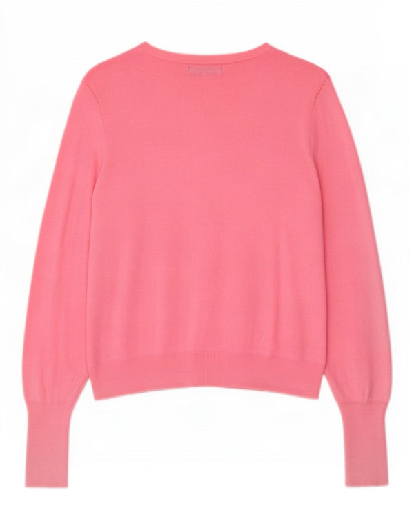 Женский кардиган Marks & Spencer UK 16, большой розовый вискоза